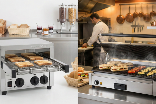 Conveyor toaster of contactgrill? De juiste keuze voor jouw horecazaak