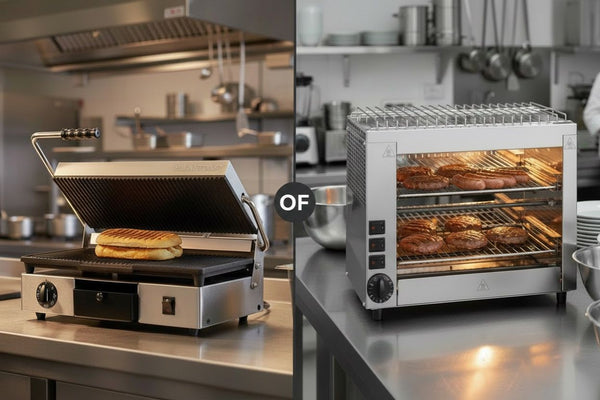 Grill oven of contactgrill? Welke past het best bij uw situatie