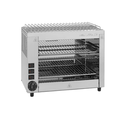 Milan Toast Grill Oven Fornetto 6-tangs | Intensief gebruik | RVS